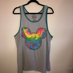 Disney Mickey Mouse tie dye tank top